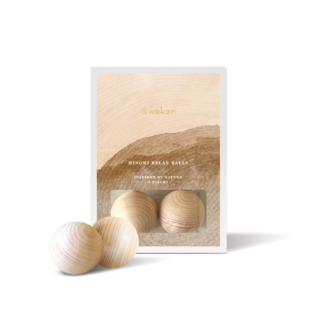 ＆wakan ヒノキリラックスボール4個入